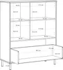 Kommode >MILLES< in Terrakotta - 103,9x124,8x41,5cm Produktbild-Vorschau 8
