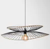 Sospensione metallo rattan Alara BLACK Atmosphera 178958 Anteprima dell’immagine prodotto 3