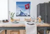 MuchoWow® Poster Schweizer Flagge am Matterhorn in der Produktbild-Vorschau 3