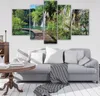 Obrazy na plátně vodopád příroda krajina SET 170x100 cm 5 Náhled obrázku produktu 2