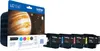 A package of Brother LC1240 ink cartridges with a picture of Jupiter on the front, and four individual ink cartridges lined up in front of it. Anteprima dell’immagine prodotto