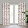 EUROFIRANY | Vorhang - weiß - 140 x 250 cm - rosa-goldene Produktbild-Vorschau 7