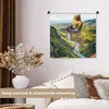 MuchoWow® Wandteppich Wandbehang Milchmädchen - Wasser - Produktbild-Vorschau 2