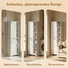 HOMCOM Badezimmerschrank Schmaler Badschrank mit 6 offenen Produktbild-Vorschau 7