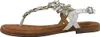 MARCO TOZZI Sandalo donna T-strap pelle fiori perle punta Anteprima dell’immagine prodotto 12