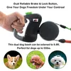 Verstellbare, ausziehbare Hundeleine für zwei Hunde, bis zu Produktbild-Vorschau 3