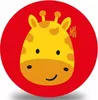 Palla in PVC 230 mm Giraffa SportoxKids 133657 Anteprima dell’immagine prodotto 1