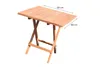 Teakholz Balkon Set 3 tlg. 60 cm Tisch und Stühle klappbar Produktbild-Vorschau 5