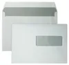 DULA - C5 Briefumschläge A5 Format weiß - Mit Fenster Produktbild-Vorschau 1