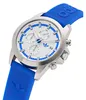 Adidas Uni Uhr EXPRESSION TWO CHRONO Silikon blau AOFH24520 Produktbild-Vorschau 2