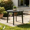 JARDIN Campingtisch Lisa 90 cm rund 4-sitzig graphit Produktbild-Vorschau 9