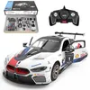 BMW M8 GTE bílé RASTAR model 1:18 na dálkové ovládání + Náhled obrázku produktu 8