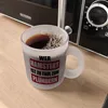 Wer hamstert ist zu faul zum plündern Glas Tasse Produktbild-Vorschau 5