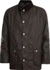 A studio shot of a brown wax jacket. Produktbild-Vorschau