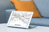 MuchoWow® Laptop Aufkleber Sticker Cover Bonn - Karte - Produktbild-Vorschau 4