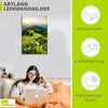 ARTland Leinwandbild Burg Hohenzollern bei Sonnenuntergang Produktbild-Vorschau 2