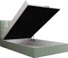 A bed with its storage compartment open, showing the inside. Produktbild-Vorschau