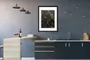 MuchoWow® Gerahmtes Poster Marmor - Textur - Grau - Gold - Produktbild-Vorschau 5