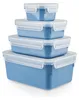 Emsa CLIP & CLOSE Colour Edition Blau 4er Set (0,2 / 0,55 / Produktbild-Vorschau 10