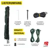 horizont strongLine Camping Hundezaun 50m lang, 120cm hoch Produktbild-Vorschau 2