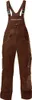 Fortis Latzhose Herren PERFORMANCE 24 Gr. 52 braun/beige Produktbild-Vorschau 1