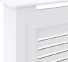 vidaXL MDF radiátorová lišta biela 205 cm Náhľad obrázku produktu 6