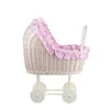 LULU Puppenwagen aus Weide in Beige 48X28 H38/60 CM Produktbild-Vorschau 2