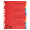 Falken Register 10615334 DIN A4 12teilig Manilakarton Produktbild-Vorschau 1