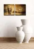 Opviq, 2P2828CS- CLA2619, Bunt, Wanduhren, 60 x 28 cm, 100% Produktbild-Vorschau 1