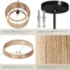 Suspension LIGNEA LUX en jute au style bohème 40W - marron Voir les images du produit 5