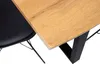Esstisch Baumkante Holz-Optik Wildeiche 180 x 90 U-Gestell Produktbild-Vorschau 4