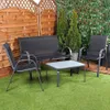 Gartenmöbel-Set: 2 Sessel, 1 Tisch, 2-Sitzer-Sofa für 4 Produktbild-Vorschau 6