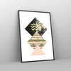 Gerahmtes Poster - Schwarzer Rahmen - Abstraktion Diamant Produktbild-Vorschau 8