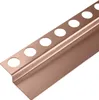 Listwa spadkowa podłogowa czołowa 130 cm miedziana Podgląd zdjęcia produktu 4