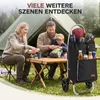 Sekey Klappbar Einkaufstrolley 2 Räder Aluminium, mit 50L Produktbild-Vorschau 5