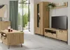 Wohnzimmer-Set Wohnwand Limbo 4-teilig Eiche Artisan Produktbild-Vorschau 1