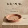 Teramico Terracotta Topf "Limoni" Frostfest optional mit Produktbild-Vorschau 8