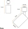 Qub Schienenstrahler - Focus III - LED GU10 - Schwarz - für Produktbild-Vorschau 7