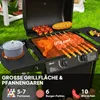 Plynový gril Outsunny 7 KW s grilovacím vozíkem včetně 3 Náhled obrázku produktu 4