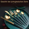 24 teilige Besteck Set Edelstahl Messer Gabel Löffel Produktbild-Vorschau 6