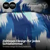 etérea Microfaser Bettwäsche 135x200 cm + 80x80 cm Lex Blau Produktbild-Vorschau 3