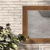 120x100 Rechteckig Rustikale Wandspiegel mit Rahmen Produktbild-Vorschau 4