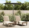 vidaXL Parasol avec mât en aluminium 180x110 cm noir Voir les images du produit 14