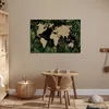MuchoWow® Poster Weltkarte - Blätter - Braun 90x60 cm - Produktbild-Vorschau 6