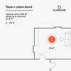 Klarstein Infračervený ohřívač s termostatem, elektrický Náhled obrázku produktu 2