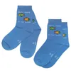 Kinder Socken 2-er Pack aus Baumwolle Happy Fishes Produktbild-Vorschau 1