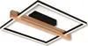 LED Deckenlampe Holz LED Deckenleuchte Wohnzimmer Dimmbar Produktbild-Vorschau 1
