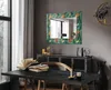 Kolibris und Blumen – Rechteckiger Spiegel mit Druck 80x60 Produktbild-Vorschau 3