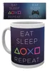 Tasse Playstation - Mangiare dormire giocare ripetere Anteprima dell’immagine prodotto 1