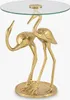 riess-ambiente Runder Beistelltisch WILDLIFE CRANE 55cm Produktbild-Vorschau 1